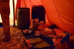 31 Our Food Is Neatly Organized In Our Kitchen Tent At Mount Everest North Face Intermediate Camp 5788m In Tibet
